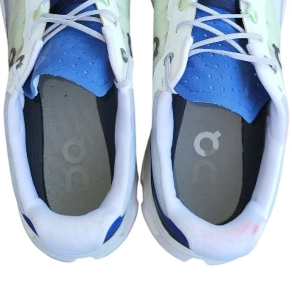 On Running Cloudvista Cloud Athletic All Terrain Mix Shoe White Blue Men 9.5 - Picture 15 of 16